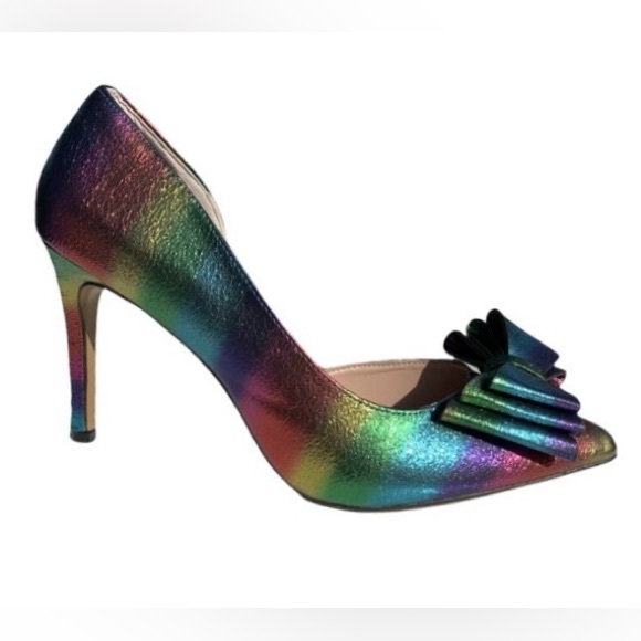 Betsey Johnson Shoes - Betsey Johnson Rainbow Heels - LAST PAIR